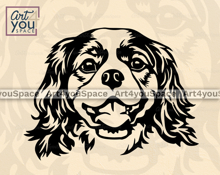 Cavalier King cricut project