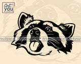 Racoon SVG