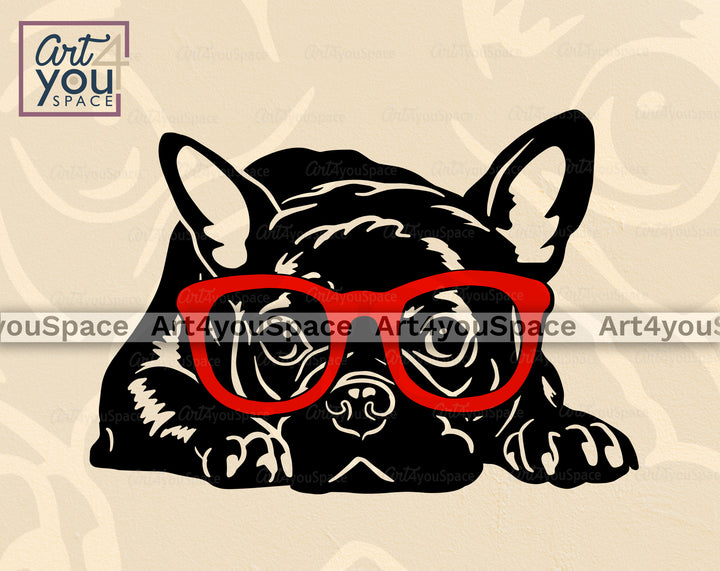French Bulldog Art