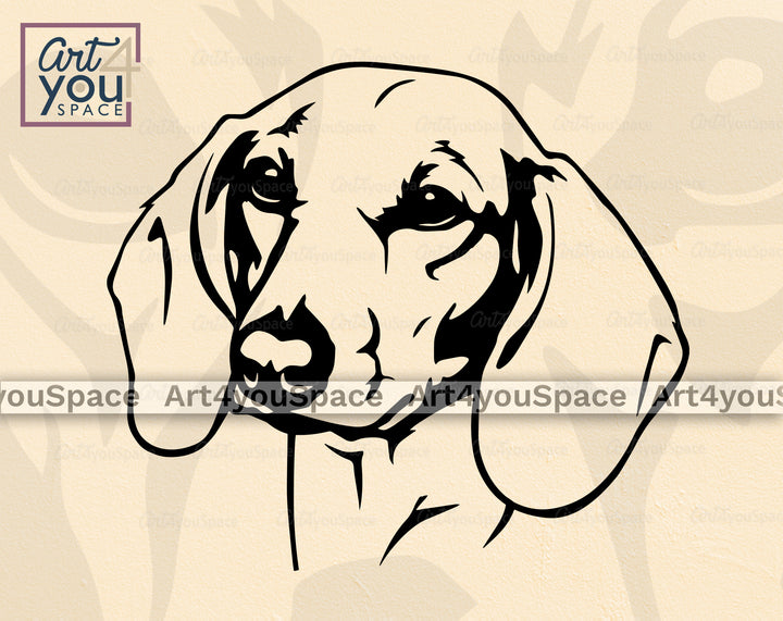 Smooth Dachshund Cricut