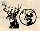 deer face svg