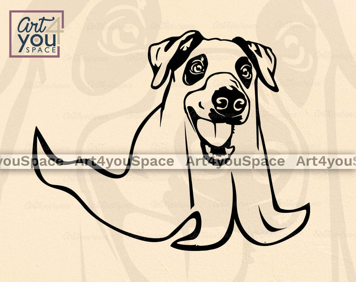 Labrador Halloween svg