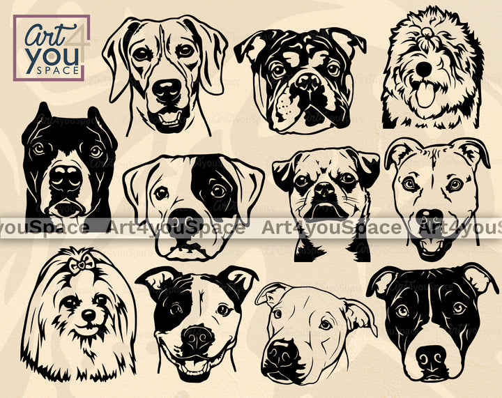 Dogs  SVG Bundle