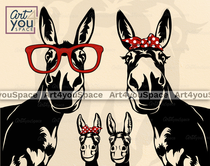 Donkey SVG