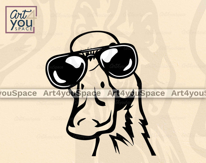 Funny Duck Chicken Turkey Head SVG