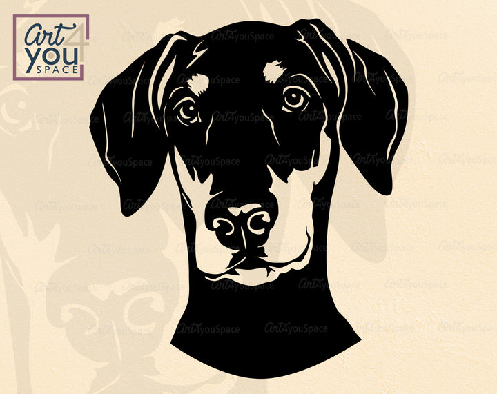 Doberman Art