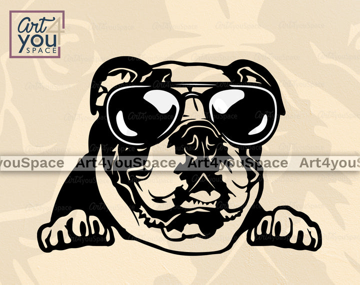 English Bulldog Art