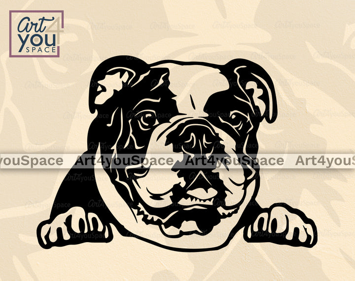 English Bulldog Cricut