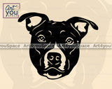 English_Staffordshire_Terrier_clipart