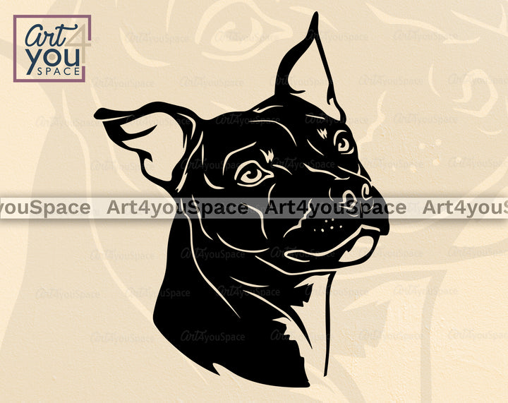 English_Staffordshire_Terrier_art