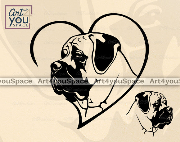 Mastiff SVG