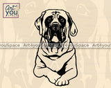 English Mastiff Cricut