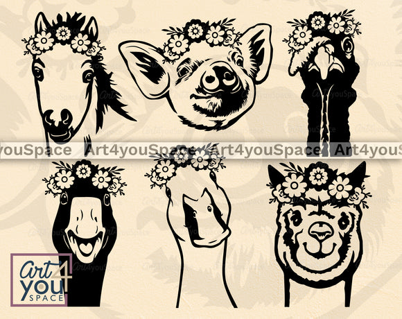 Farm Animals SVG