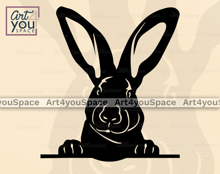 Flemish Giant Bunny SVG