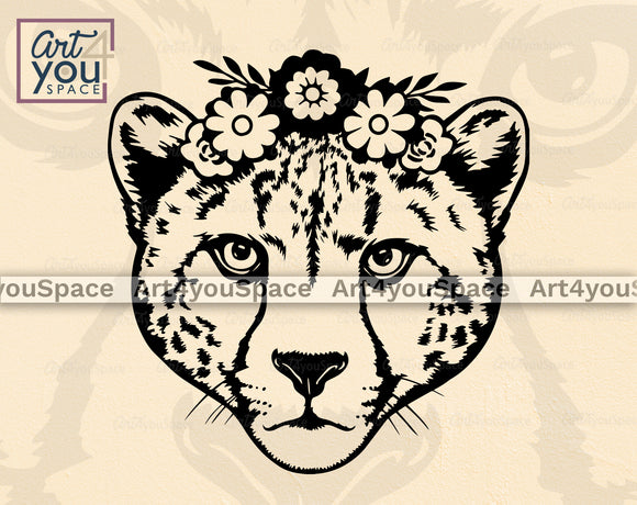 Cheetah SVG