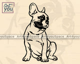 French Bulldog Art