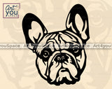 French Bulldog DXF