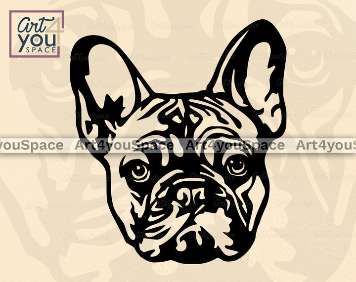 French Bulldog Vector