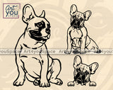 French Bulldog  SVG
