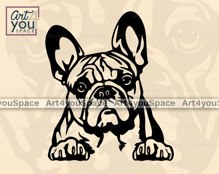 French Bulldog Cricut