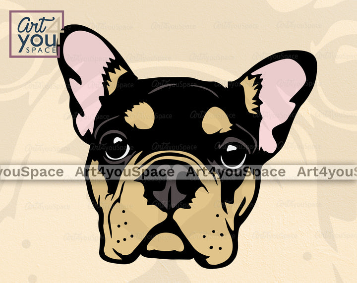 French Bulldog Art