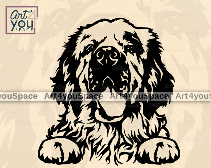 Clumber Spaniel Paws DXF
