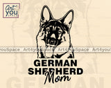 German Shepherd DXF