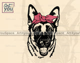 German Shepherd DXF