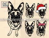 German Shepherd SVG