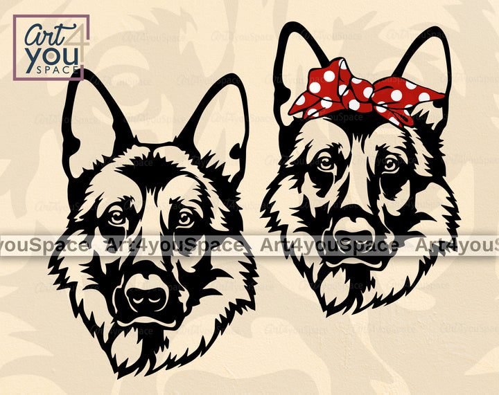 German Shepherd Cricut
