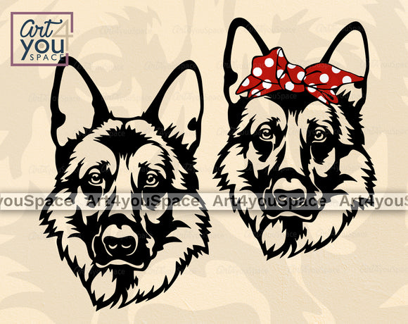 German Shepherd Cricut