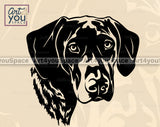 German Shorthaired Pointer DXF