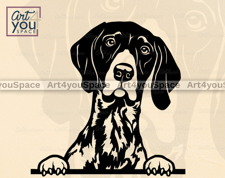 German Shorthaired Pointer Clipart