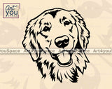 Golden Retriever cute svg