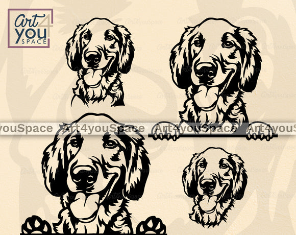 Golden Retriever Svg