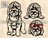 Golden Doodle  SVG