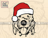 Christmas Dog Vector