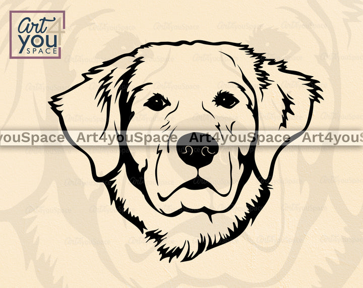 Golden Retriever DXF