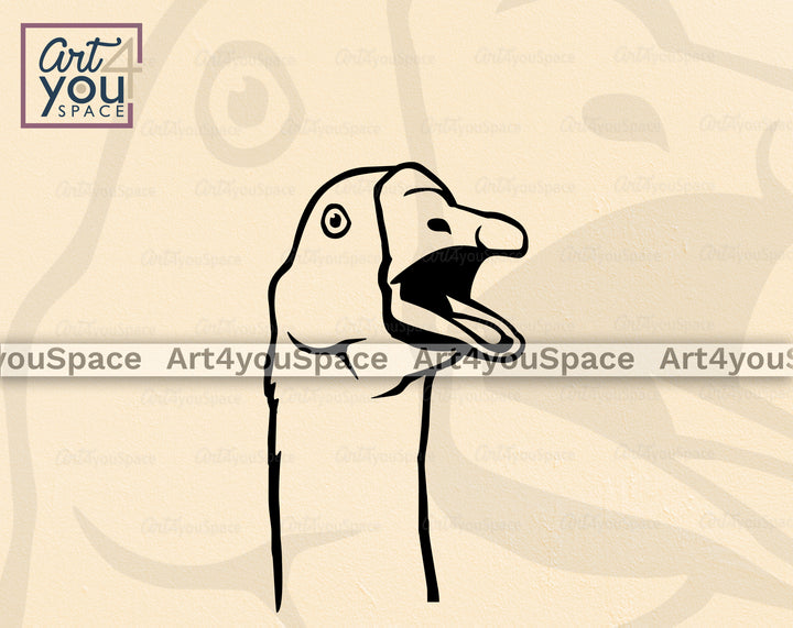 goose clipart