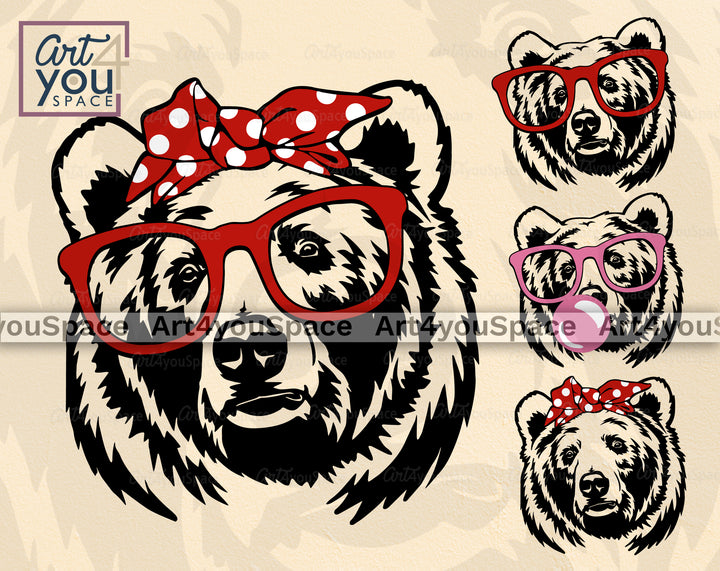 Grizzly Bear SVG