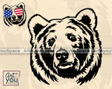 Grizzly Bear SVG