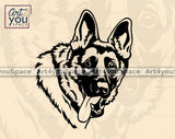 German Shepherd Cricut