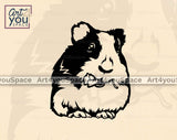 cute Guinea pig clipart