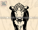 Hereford Cow  PNG