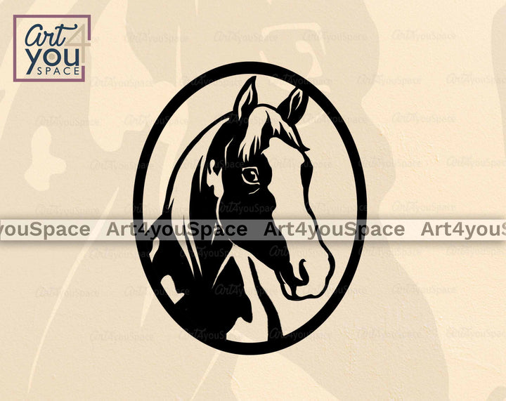 horse dxf file