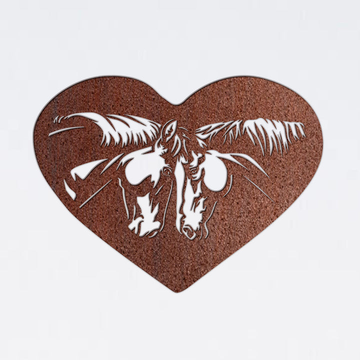 Cute Horses Vector