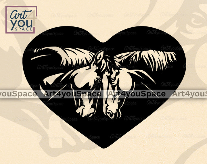 Cute Horses Cricut
