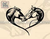 Cute Horses Art