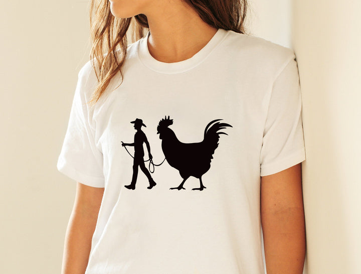 Rooster With Cowboy Svg