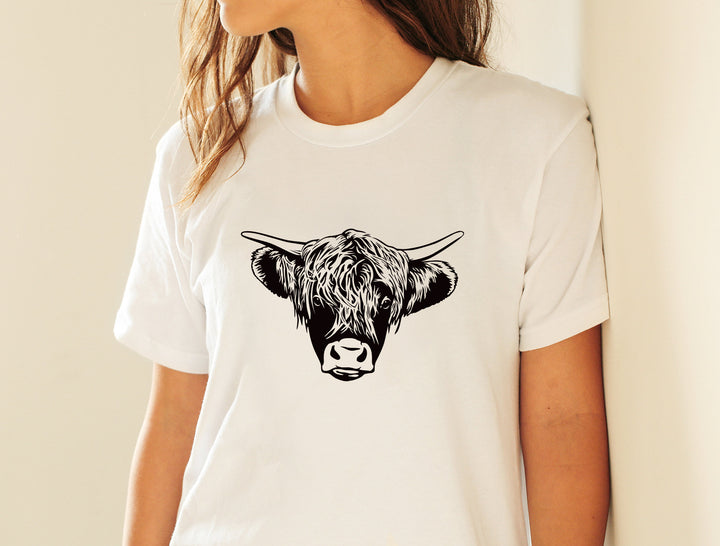 Scottish Cow SVG